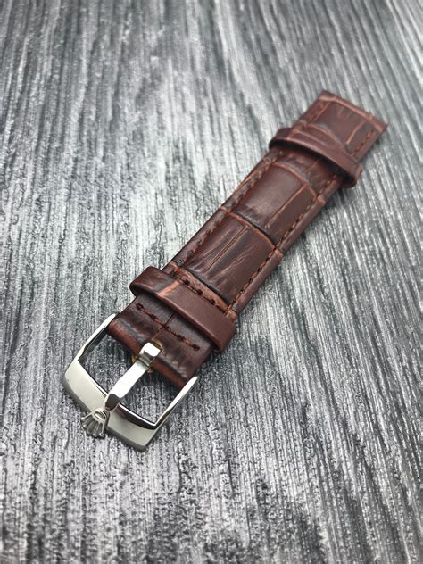 men's rolex leather band|genuine Rolex leather watch bands.